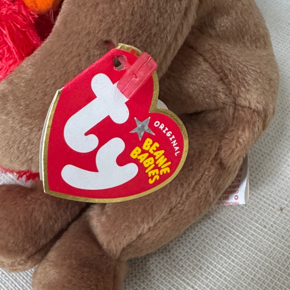 Ty Beanie Baby “Plymouth” the Bear - Picture 7 of 8